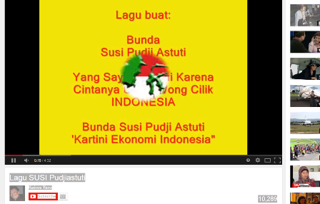 <i>Jreng...</i> Ini Lagu untuk Menteri Susi 