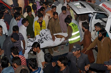 Bom Bunuh Diri di Perbatasan Pakistan, 45 Tewas