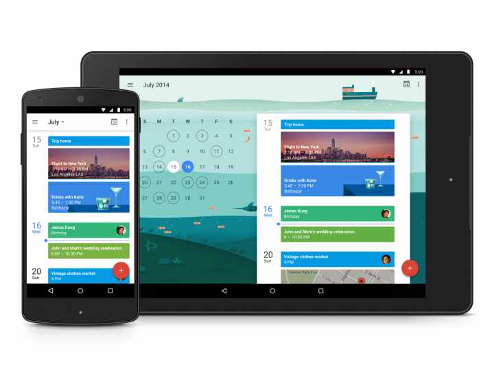 Google Perbarui Calender dan Gmail untuk Android