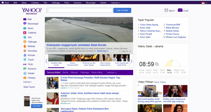 Rumor: Yahoo Indonesia Tutup Bulan Depan