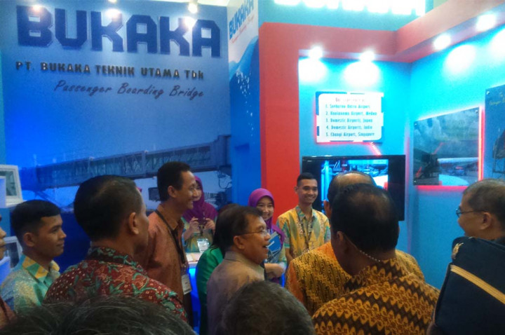 Wapres Jusuf Kalla Buka Indonesia Infrastructure Week 2014