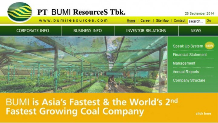 Bumi Resources Tunda Bayar Bunga Obligasi