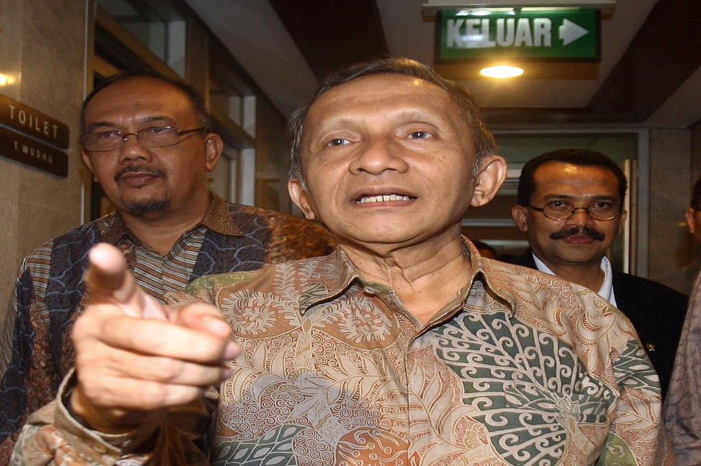 Amien Rais, MI/ Susanto