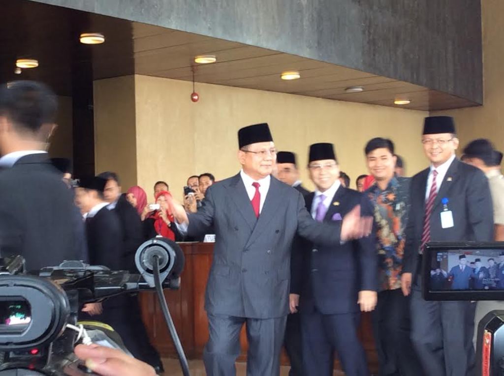 Ketua Dewan Pembina Partai Gerindra Prabowo Subianto--Metrotvnews.com/Githa Farahdina