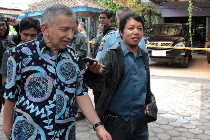 Usai Diteror, Keluarga Amien Rais Dijaga Polisi