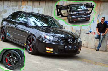 Mazda3 Sedan 2008 Bergaya American Muscle Car  