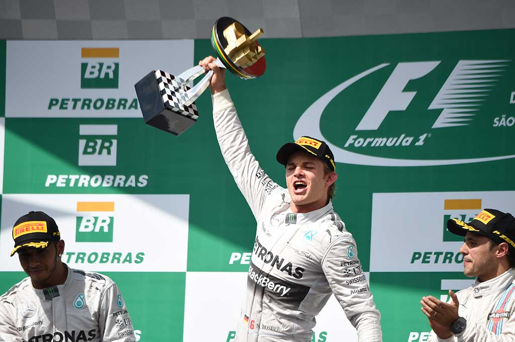 Rosberg Menangi GP Brasil
