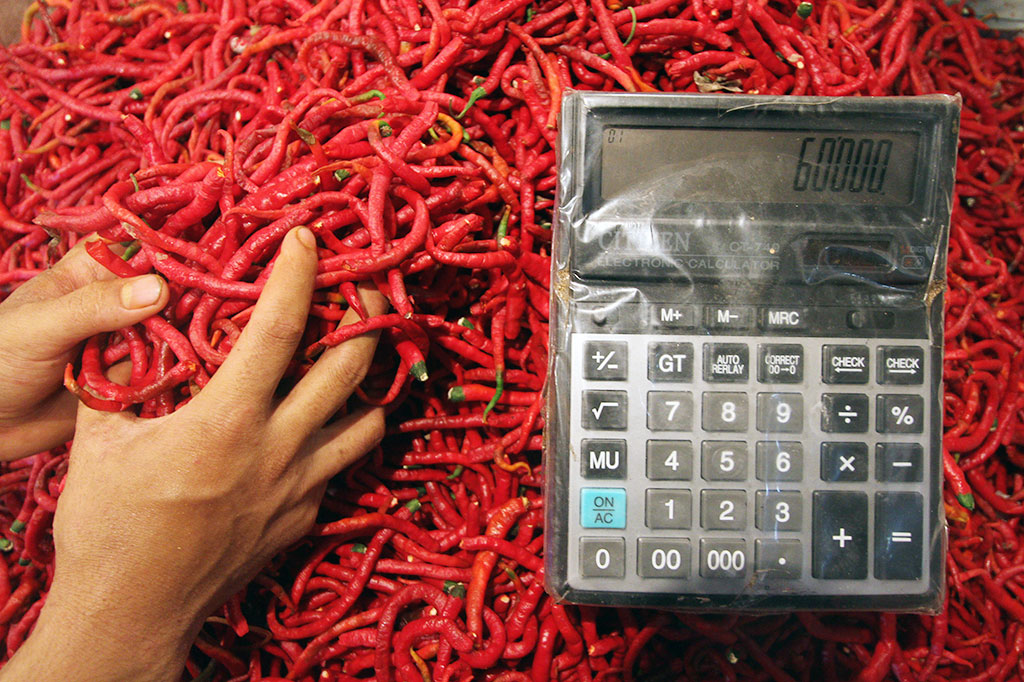 Harga Cabai Keriting Naik