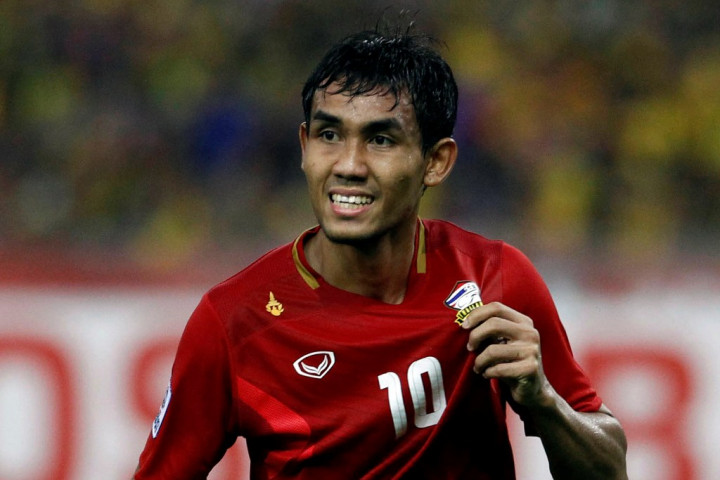 Thailand Minus Striker Almeria di Piala AFF 2014
