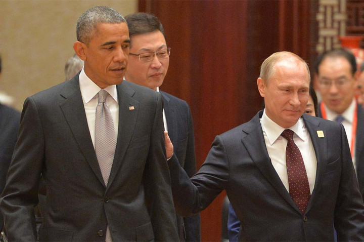 Tegangnya Pertemuan Obama dan Putin di APEC