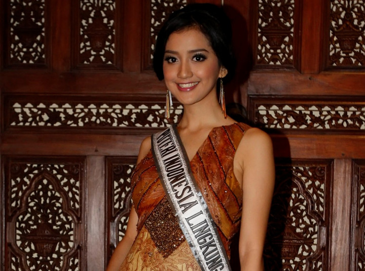 Elfin Pratiwi Pemenang Kostum Terbaik Miss International 2014