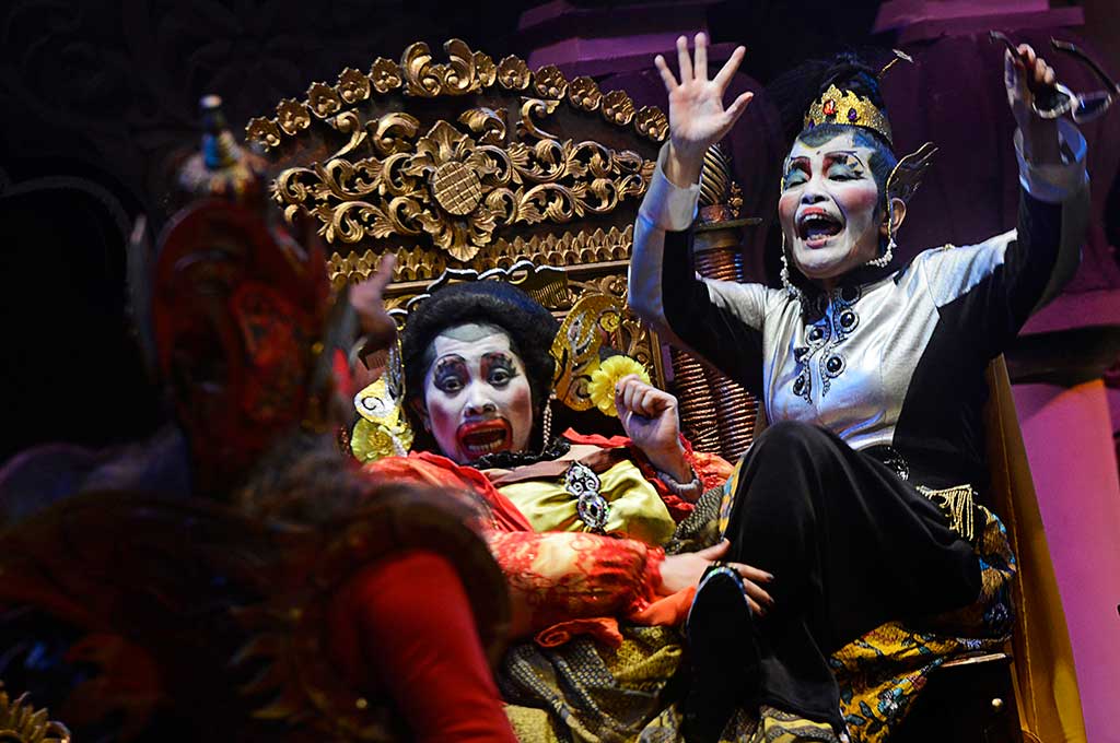 Pementasan &rsquo;Republik Cangik&rsquo; Teater Koma