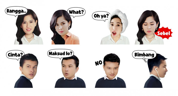 LINE Hadirkan Stiker Spesial AADC