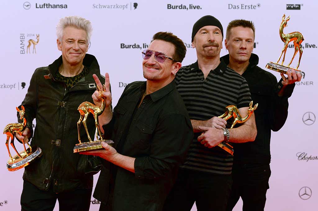 U2 dapat Bambi Awards