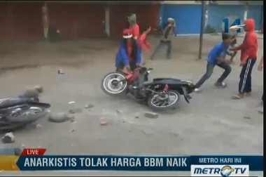 Perang Batu Terjadi di Makassar 