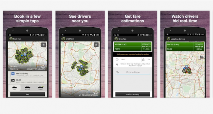 Cara GrabTaxi Gaet Penumpang 