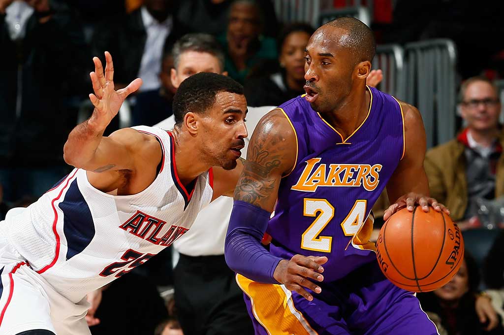 Bryant Pimpin Lakers Tundukkan Hawks 114-109