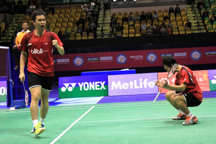 Hendra/Ahsan Susah Payah Rebut Tiket Final
