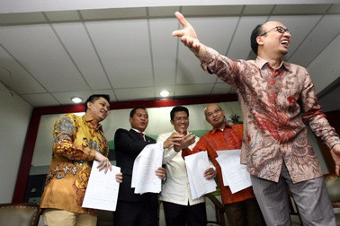 62 Politikus Gerindra Tanda Tangani Formulir Interpelasi