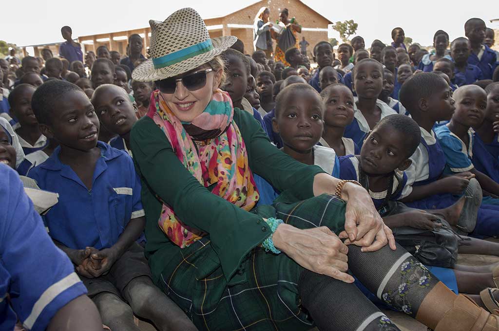 Madonna Kunjungi Malawi 