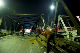 Pekerjaan Konstruksi Jembatan Comal Selesai 15 Desember
