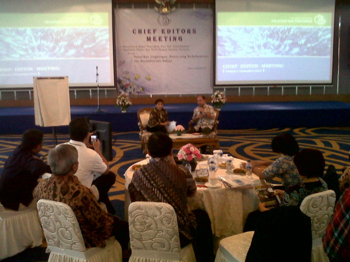 Bertemu Pemimpin Media, Menteri Susi Ogah Ceramah di Atas Panggung