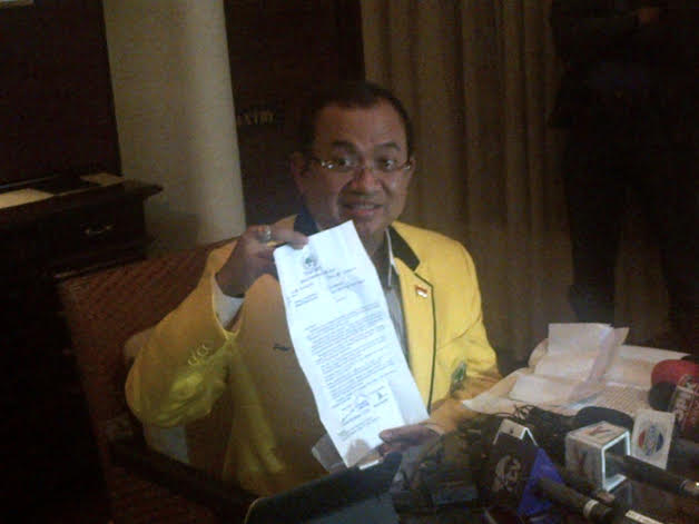 Priyo Tuding Nurdin Halid yang Larang Dia Masuk