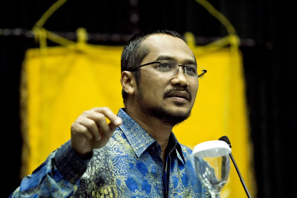 Ketua KPK Abraham Samad--MI/Atet Dwi Pramadia