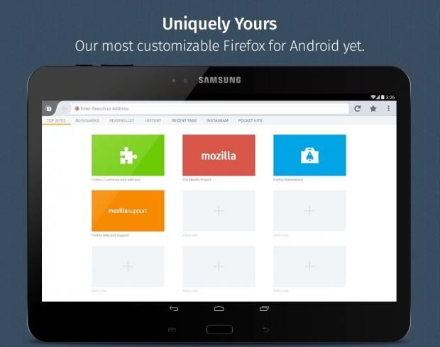 Mozilla Merilis Update Firefox untuk Android