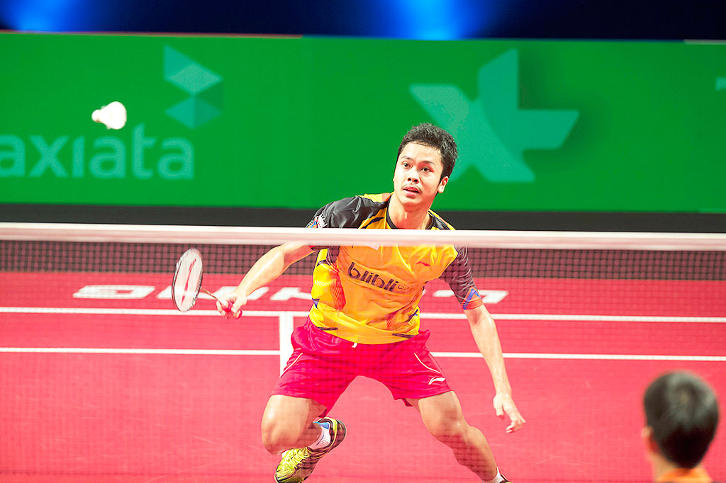 Anthony Ginting Kalahkan Boonsak Ponsana