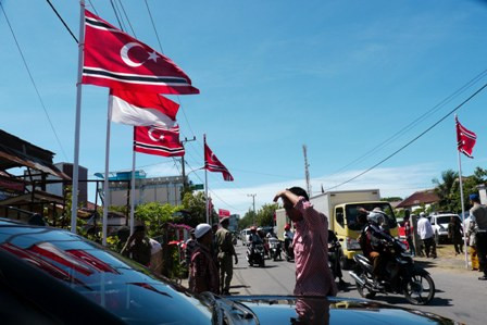Lima Bendera GAM Berkibar di Aceh