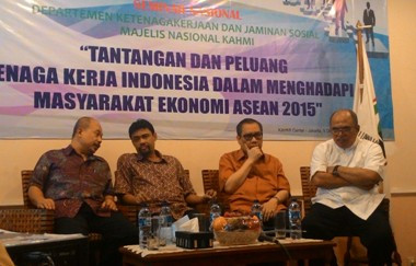 Tolak MEA 2015, KSPI Pertanyakan Nasib Kaum Buruh