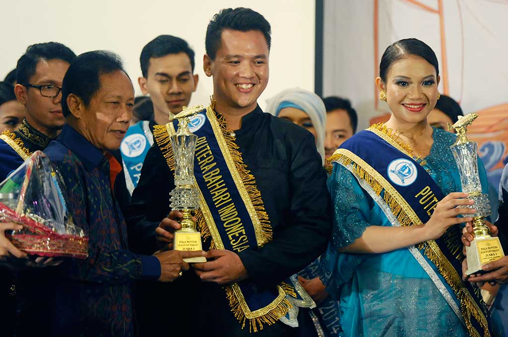 Andre Willyanto dan Vivi jadi Putra Putri Bahari 2014