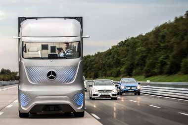 Mercedes-Benz FT, Truk Autonomous Tak Kenal Lelah