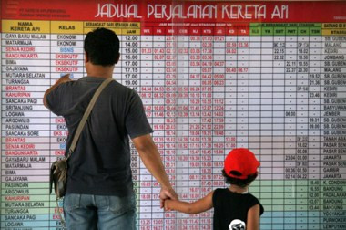 Meski Harga Naik, Tiket KA Ekonomi Tetap Laris Dipesan