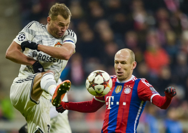 Robben Sebut CSKA Bermain Negatif