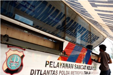 Lima Lokasi Pelayanan SIM dan STNK Keliling di Jakarta