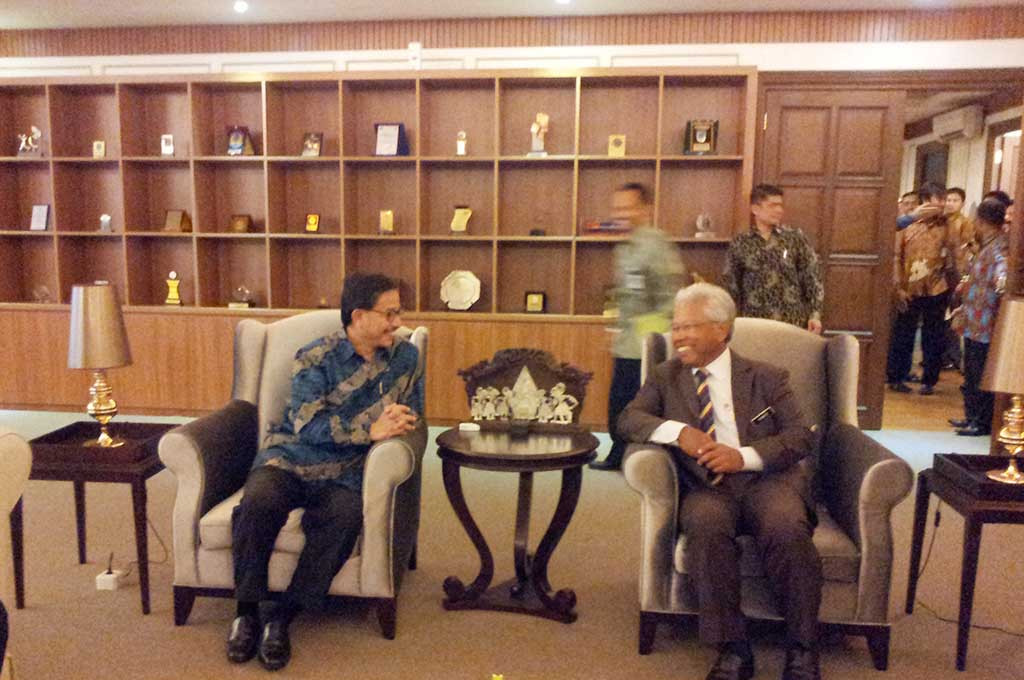 Menteri Ferry terima kunjungan Malaysia. (Foto:Al Abrar)