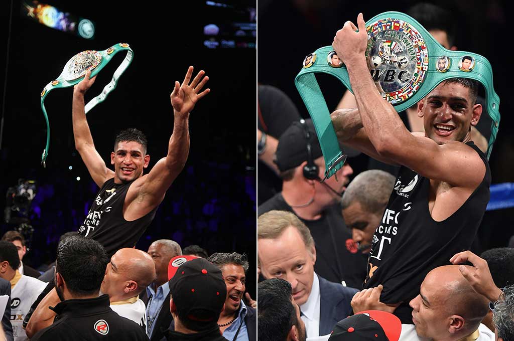Amir Khan Menang Angka Atas Devor Alexander