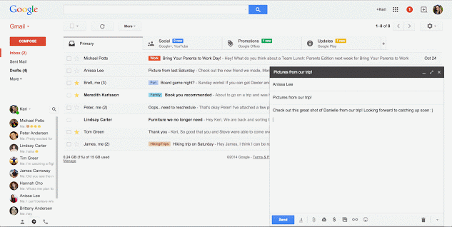 File Drive Bisa Dikirim Sebagai Attachment di Gmail