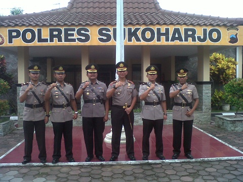 Polres Sukoharjo Bangun Tiga Pos Pengamanan Natal