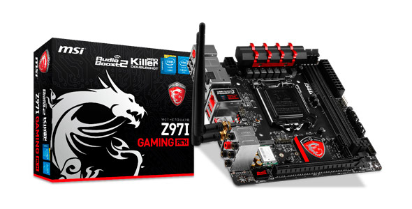 MSI Rilis Motherboard Mini-ITX Z97I Gaming ACK 