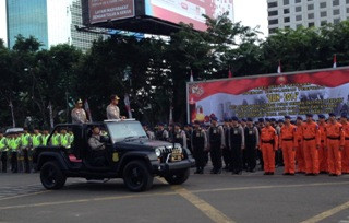 80 Ribu Polisi Kawal Natal dan Tahun Baru