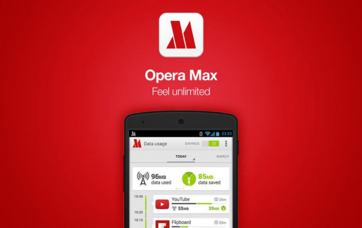 Opera Max Hadir di Smartphone EVERCOSS    
