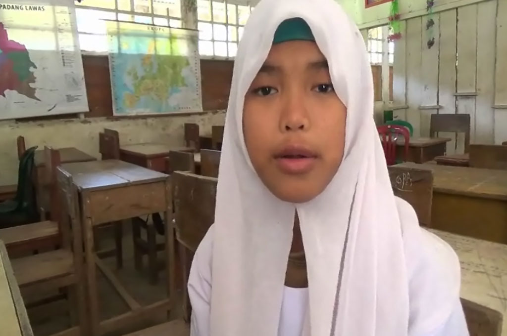 Roudatul yang berpisah dari keluarganya selama 110 tahun karena terbawa arus tsunami, Metrotv/ Sulaiman Siregar