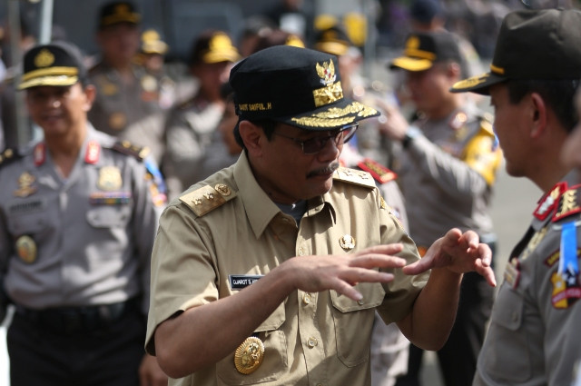 Ini Gaya Djarot sebelum Blusukan Pakai Sepeda Motor 