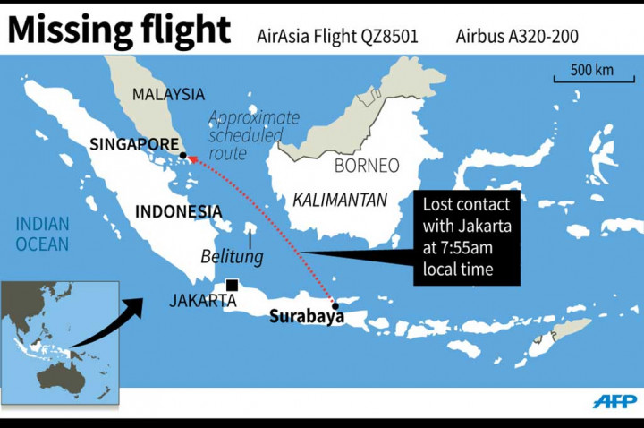 Daftar Nama Penumpang AirAsia QZ8501 