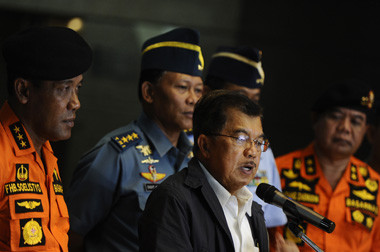 Hari Kedua, AirAsia QZX8501 Dicari di Area Seluas 124 Ribu KM2 