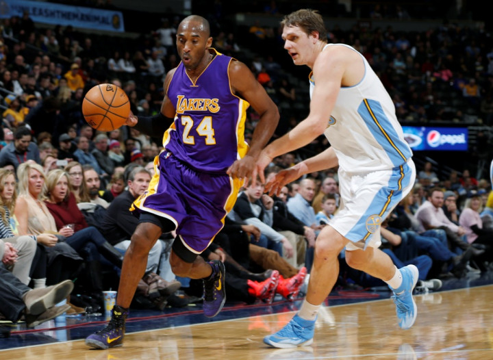 Kobe Bryant Cetak 23 Poin, Lakers Bekap Nuggets