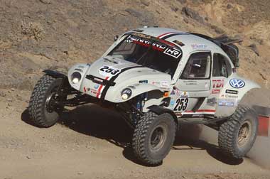 Henrard Paksa Volkswagen Beetle jadi Kodok Gurun